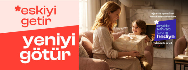 Mobilya Alışverişine Kahvaltı Takımı Hediye!!