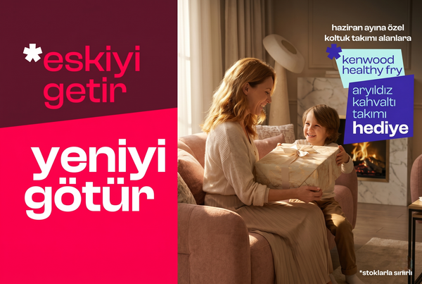 Mobilya Alışverişine Kahvaltı Takımı Hediye!!